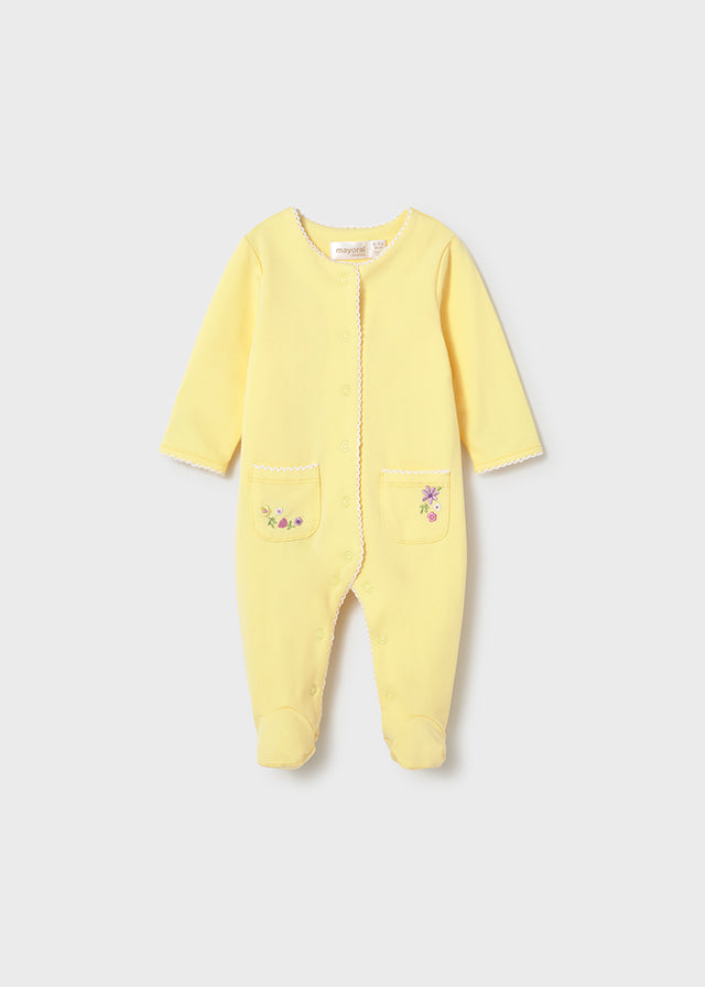 1708- Sunny long sleeve rompers