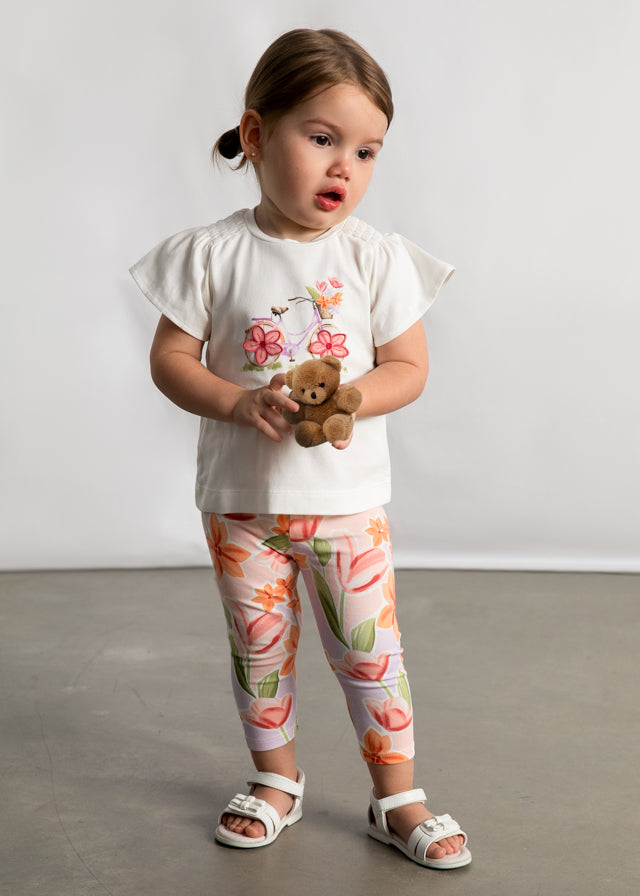 1747- BLOSSOM leggings set