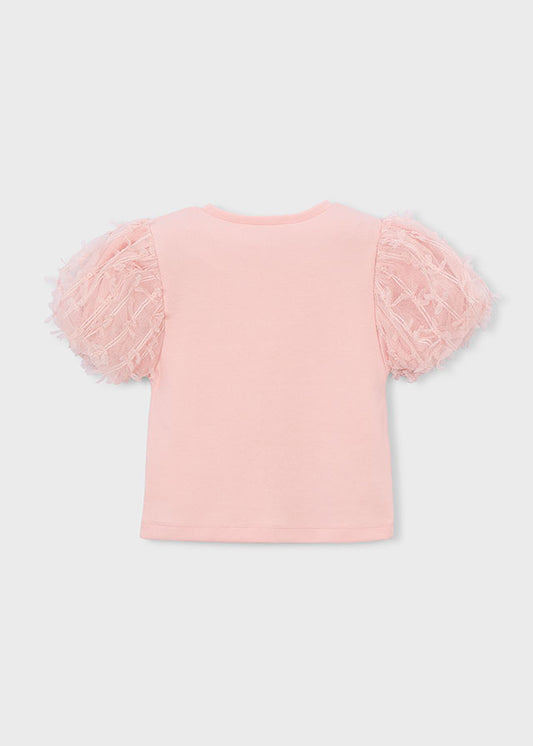 3001- BLOSSOM Tulle tshirt