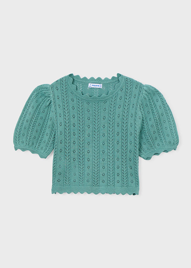 3003- mint knit tshirt