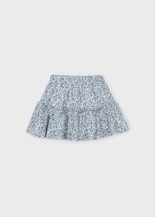 3903- sky blue Skirt short