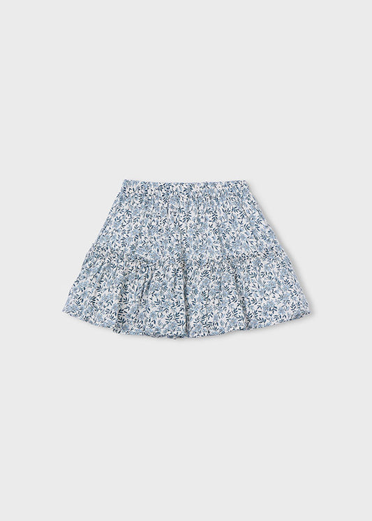 3903- sky blue Skirt short