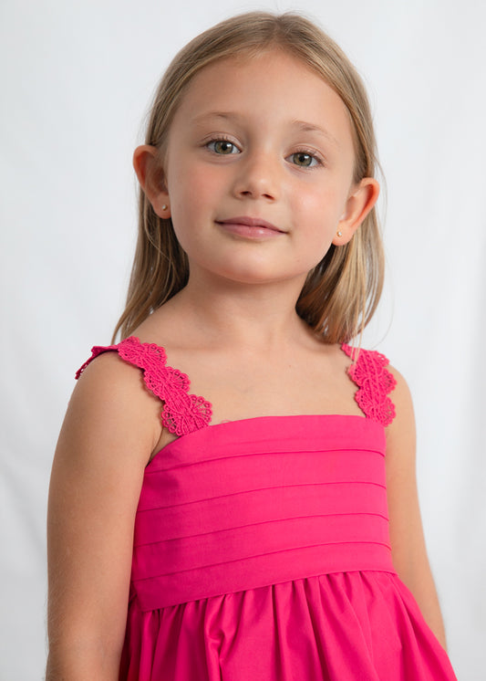 3926- clover satin dress