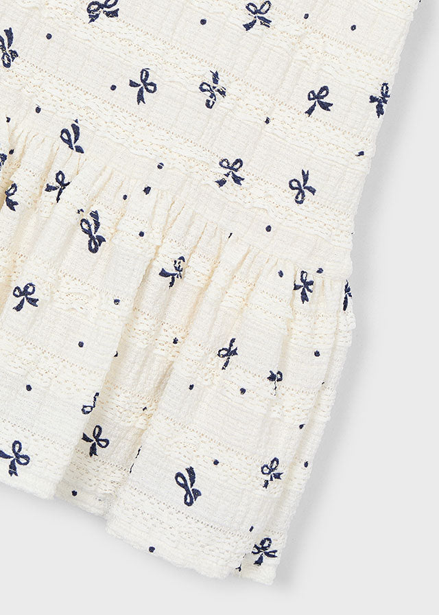 3945- natural knitted dress