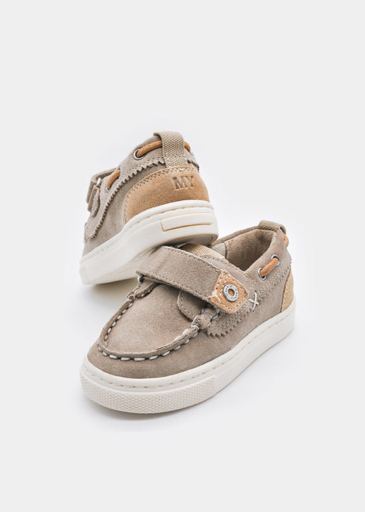 41767- Taupe boat shoes