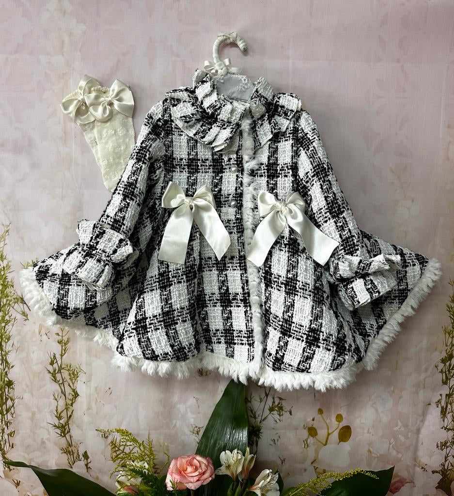 Manteau Chanel Noir&Blanc - PRÉCOMMANDE