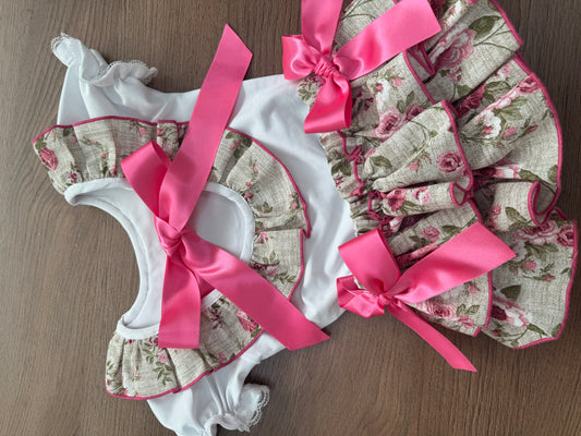 Laurelie set lil bloomer