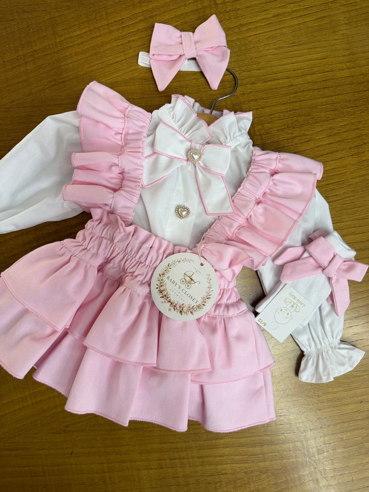 Rosy charm bailarina set long sleeves- PRE ORDER