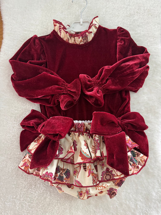 Beatrice velvet set
