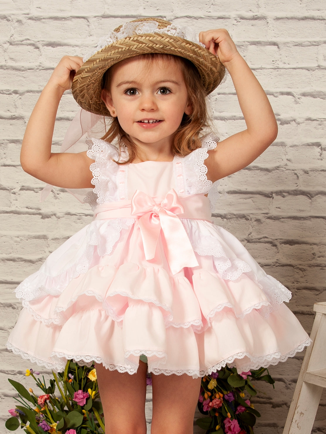 Handmade pink Dress - PRE ORDER