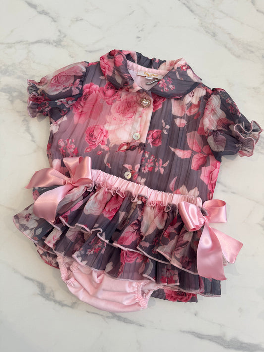 Chiara bow lil bloomer