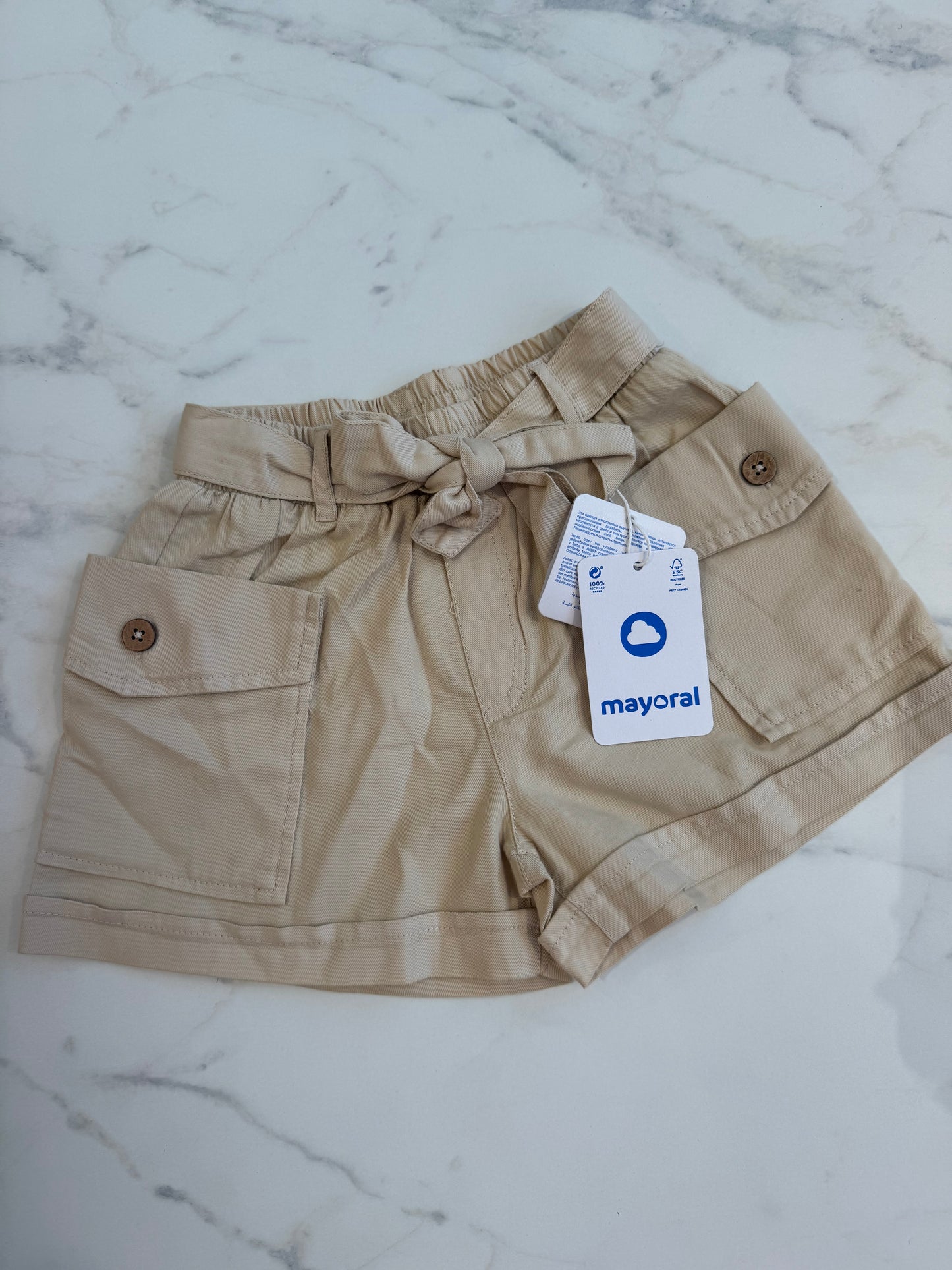 Beige short MAYORAL