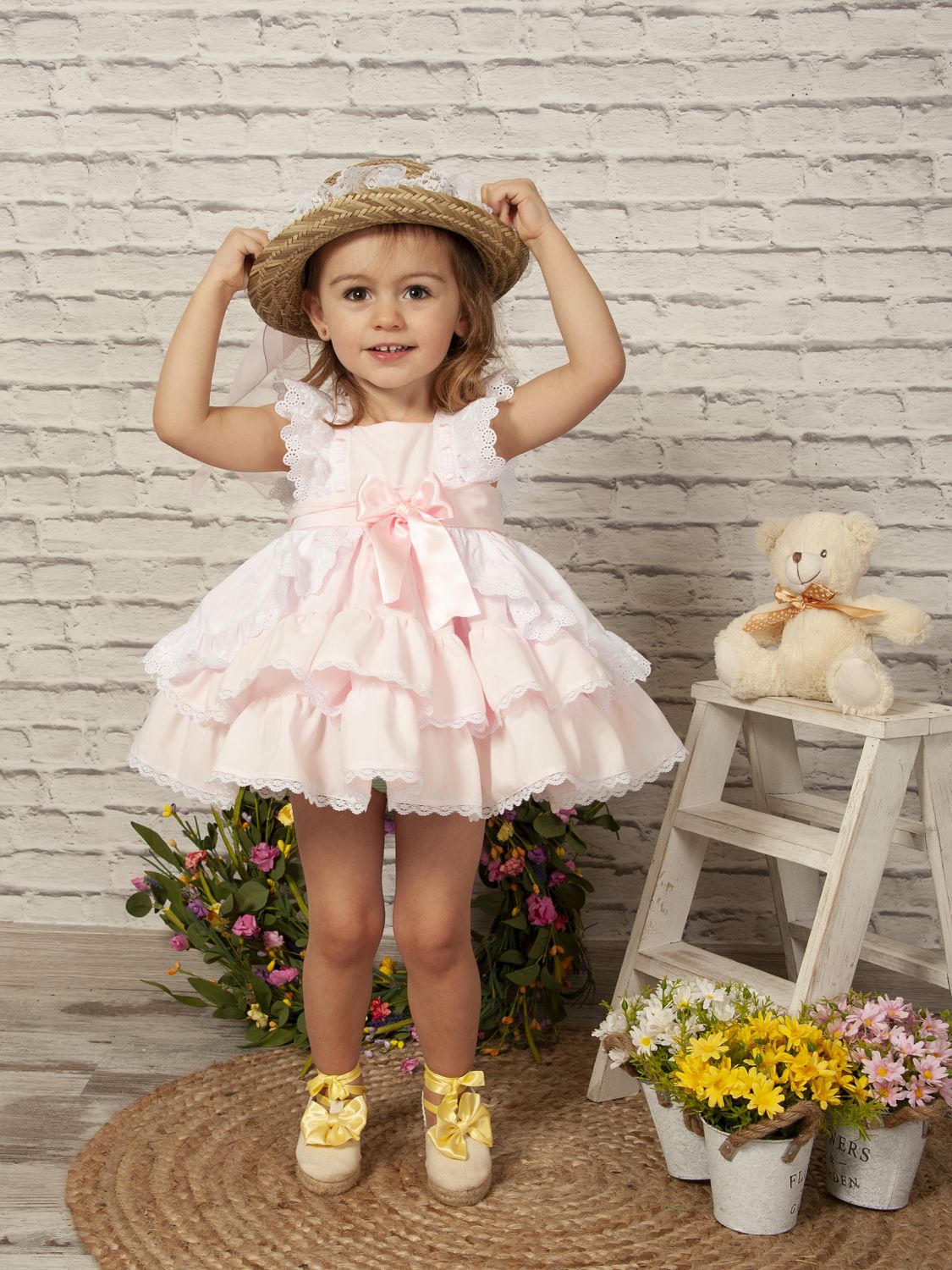 Handmade pink Dress - PRE ORDER