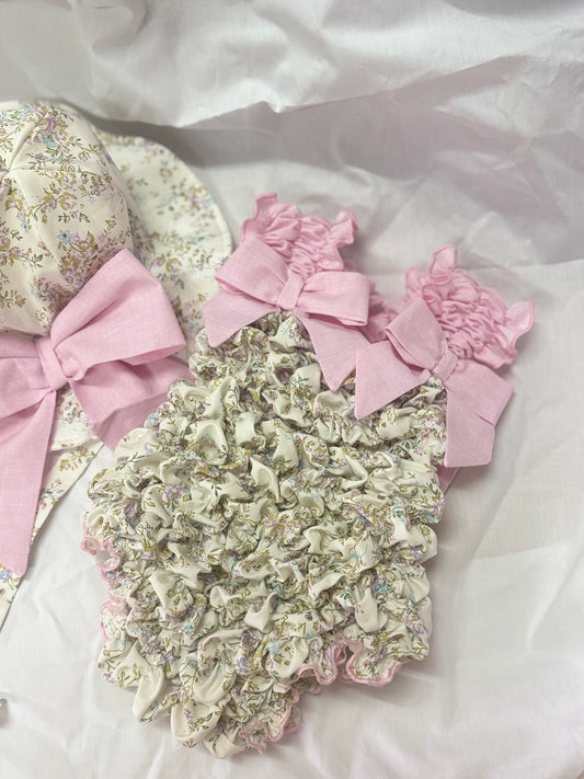 Juliette pink swimsuit- PRE ORDER