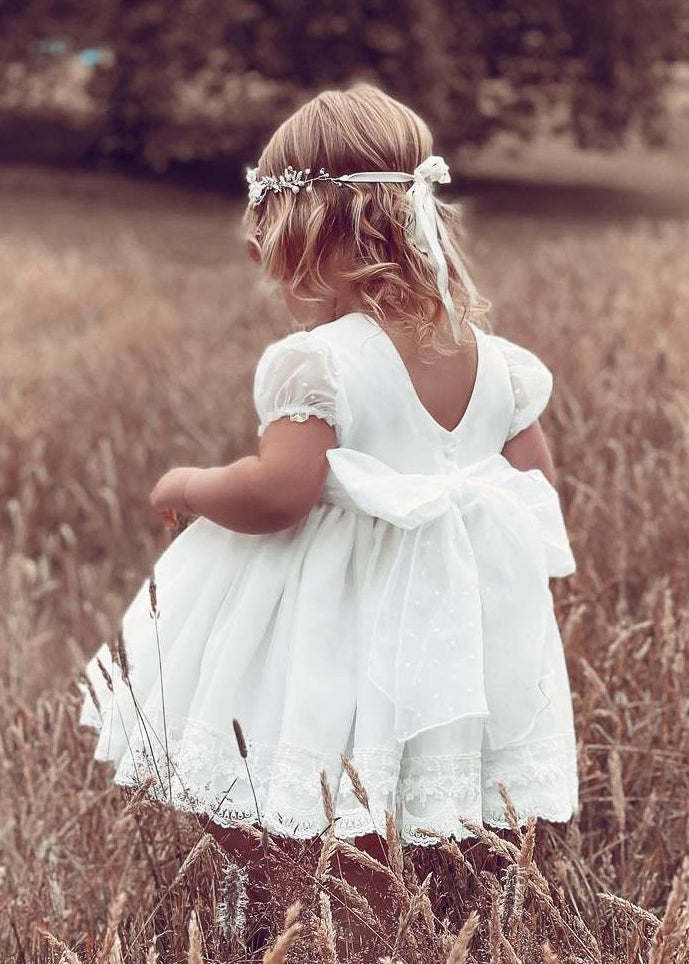Robe Blanche Céline - PRÉCOMMANDE