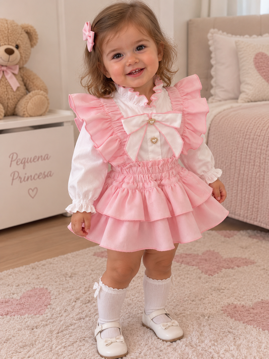 Rosy charm bailarina set long sleeves- PRE ORDER