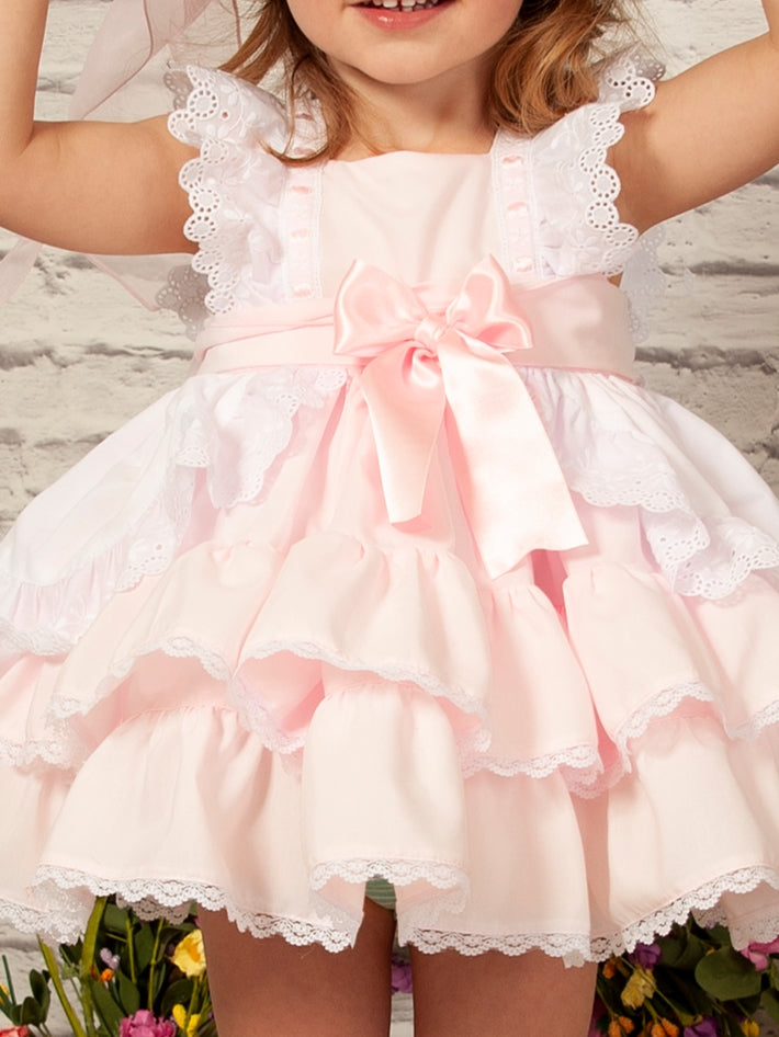 Handmade pink Dress - PRE ORDER