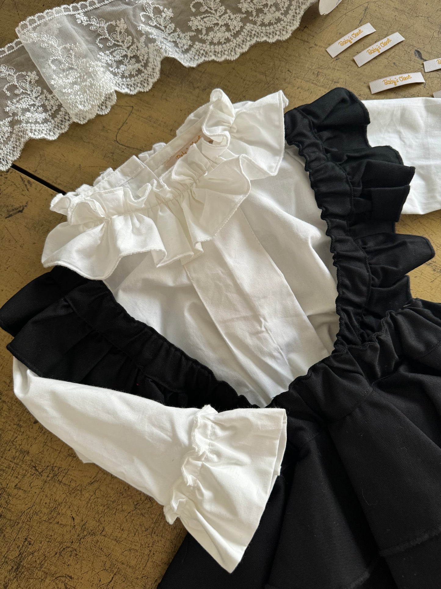 White blouse maxo