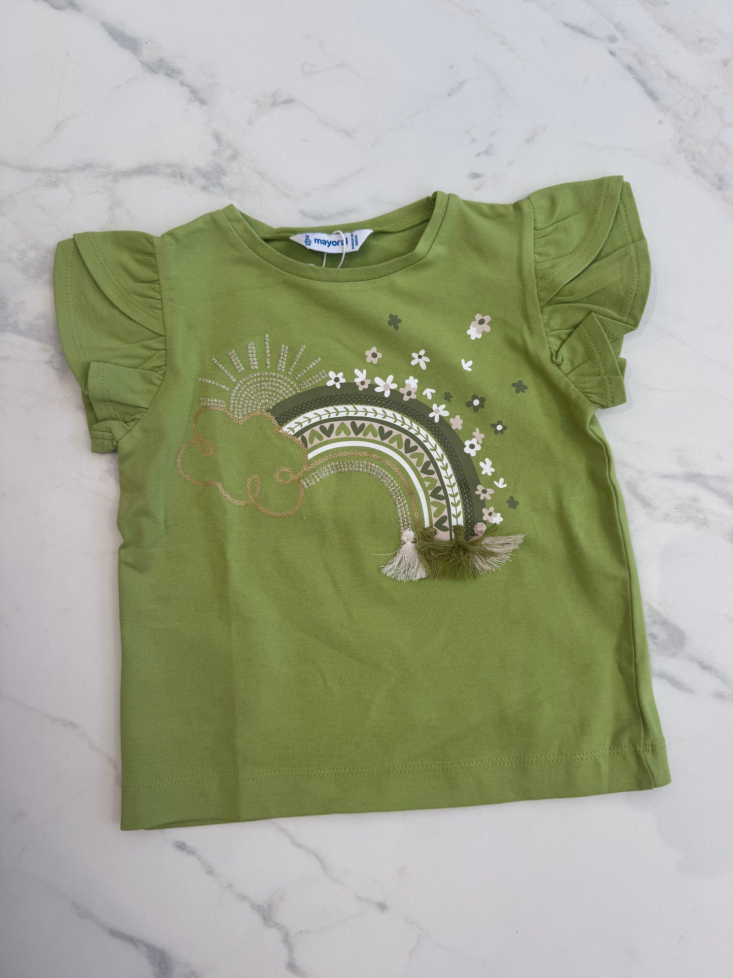 Green MAYORAL t-shirt