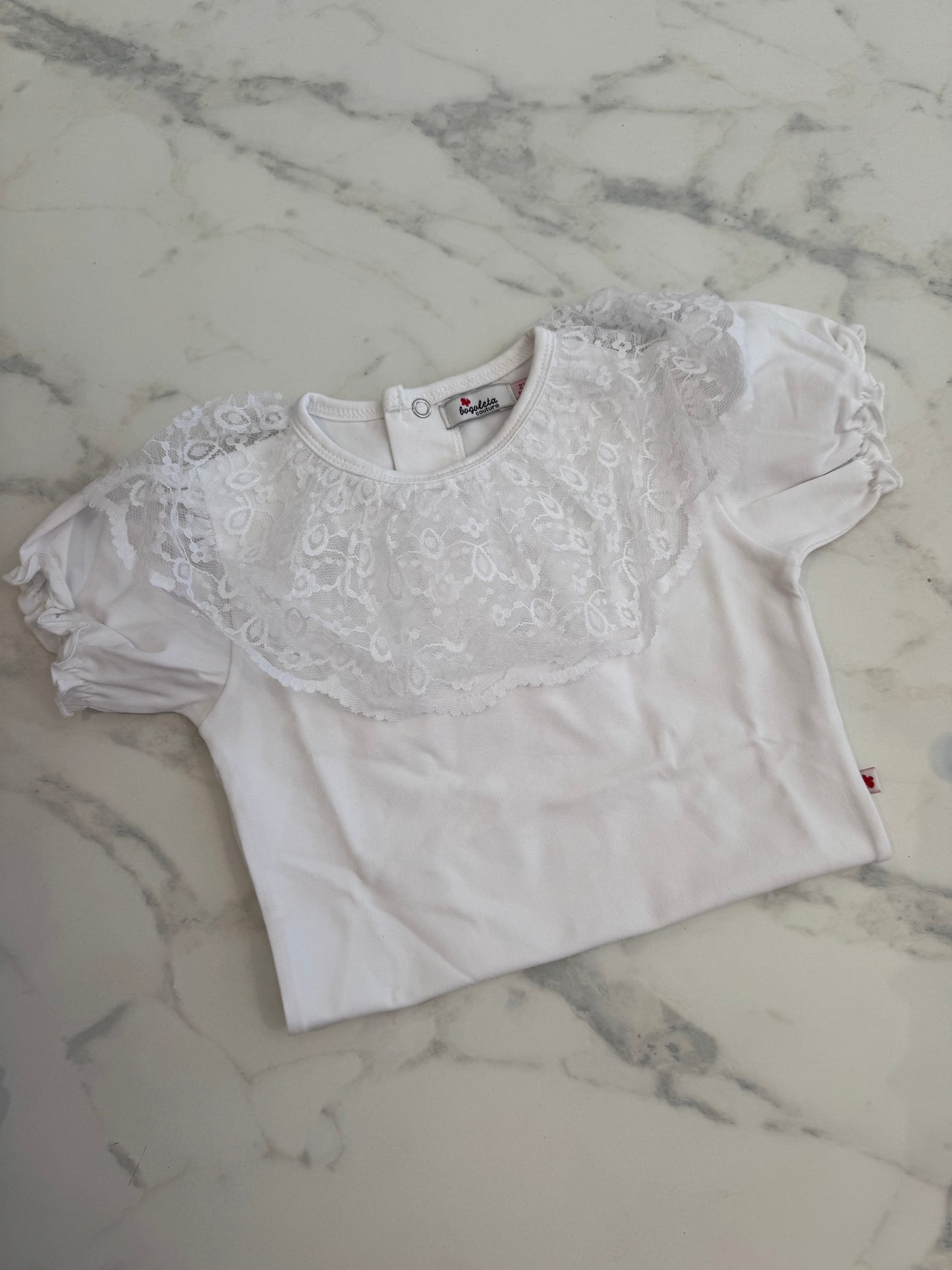 White lace top