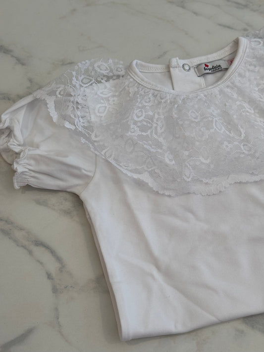 White lace top