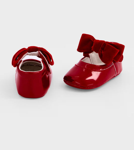 Red shoes baby mayoral