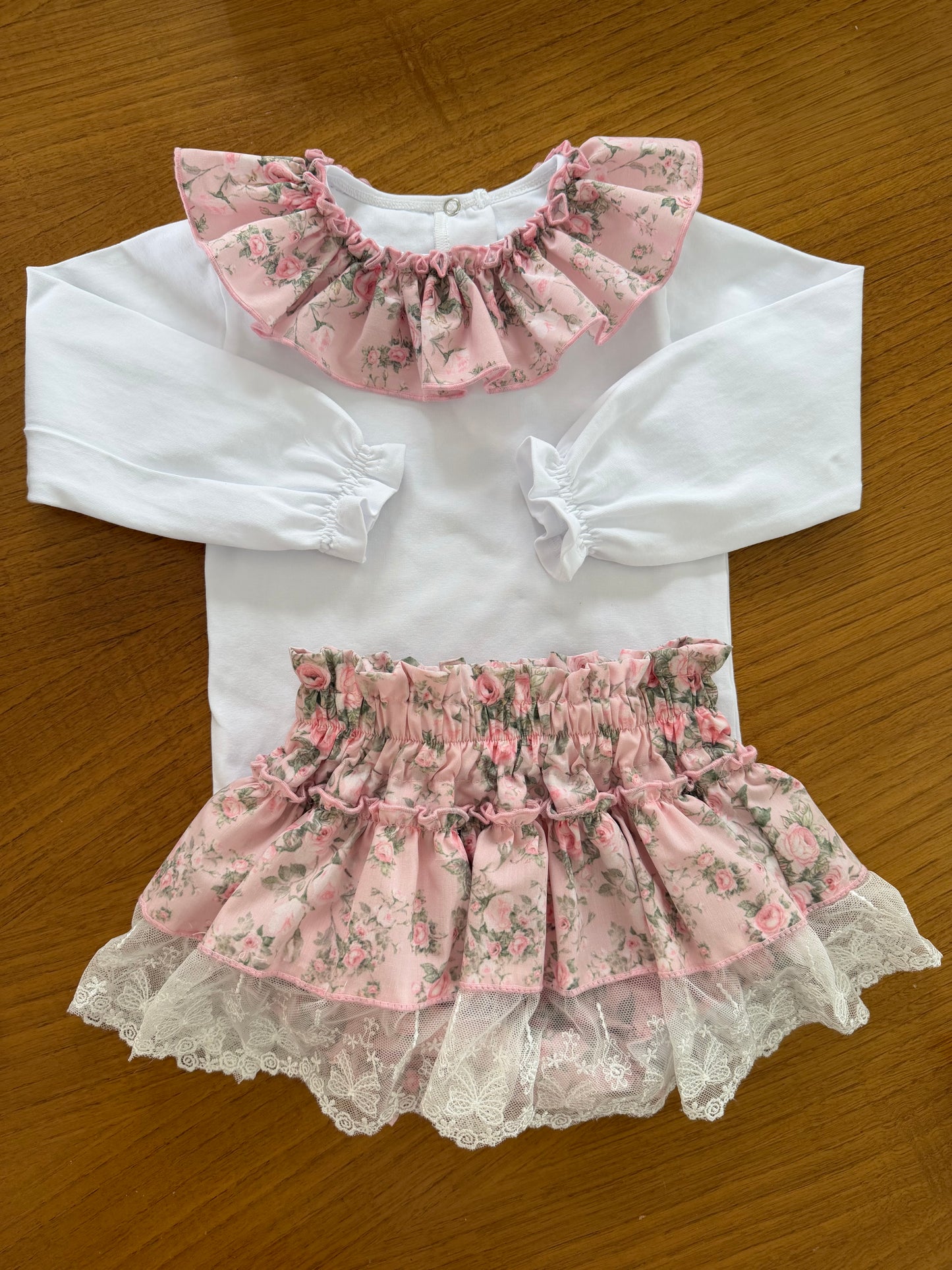 Rose Garden lace bloomer - MADE BY ORDER