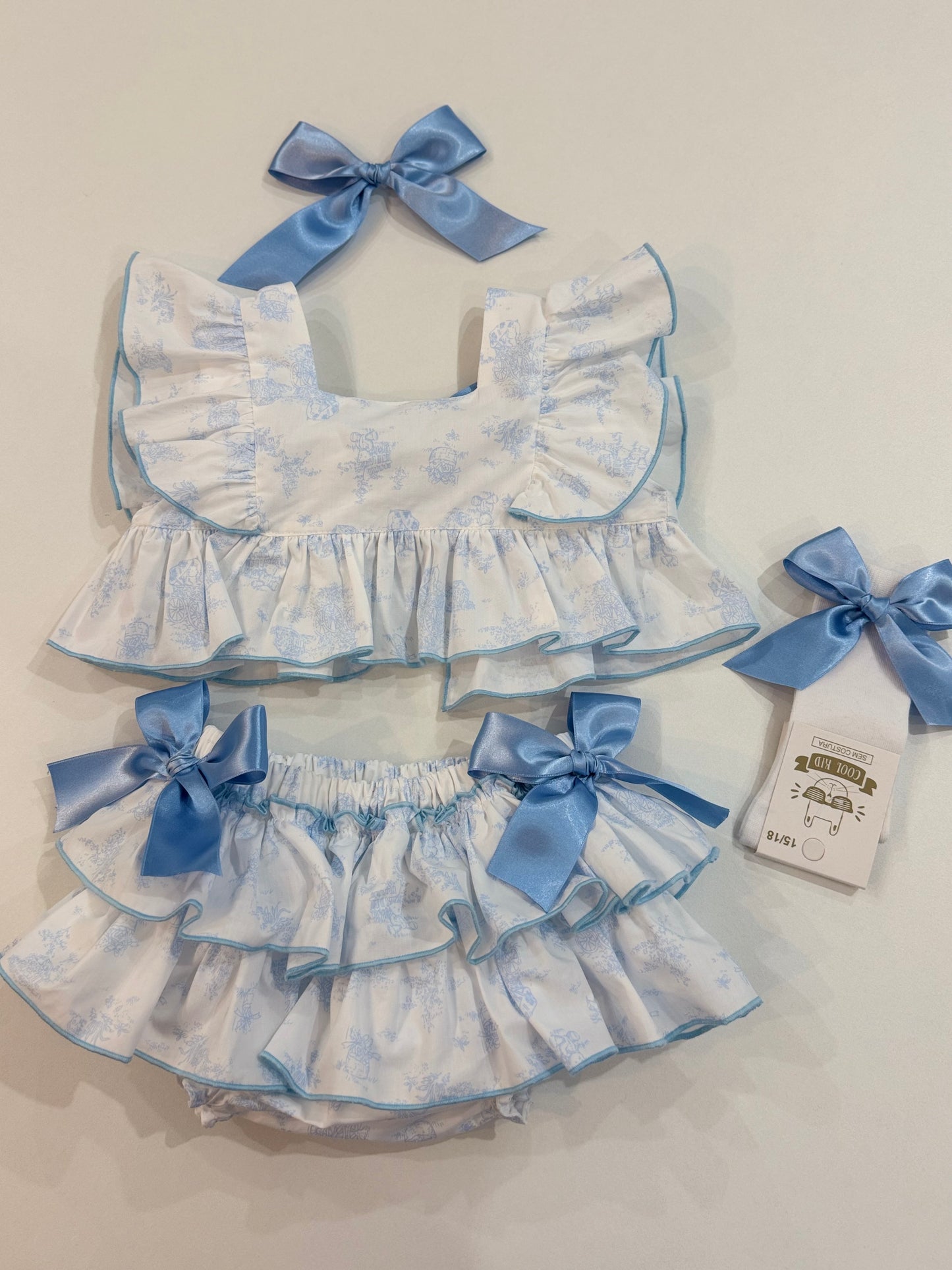 Toile de jouy socks - pré order