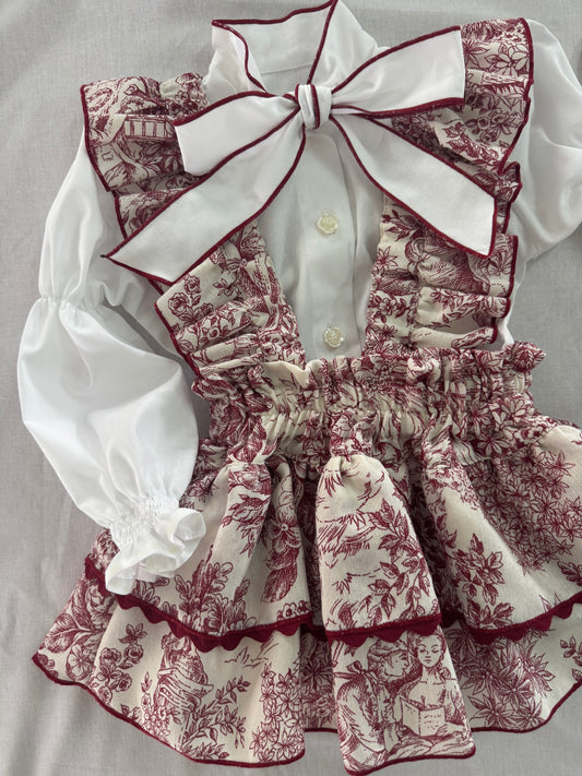 Toile de Jouy Bordeux Set - PRE ORDER