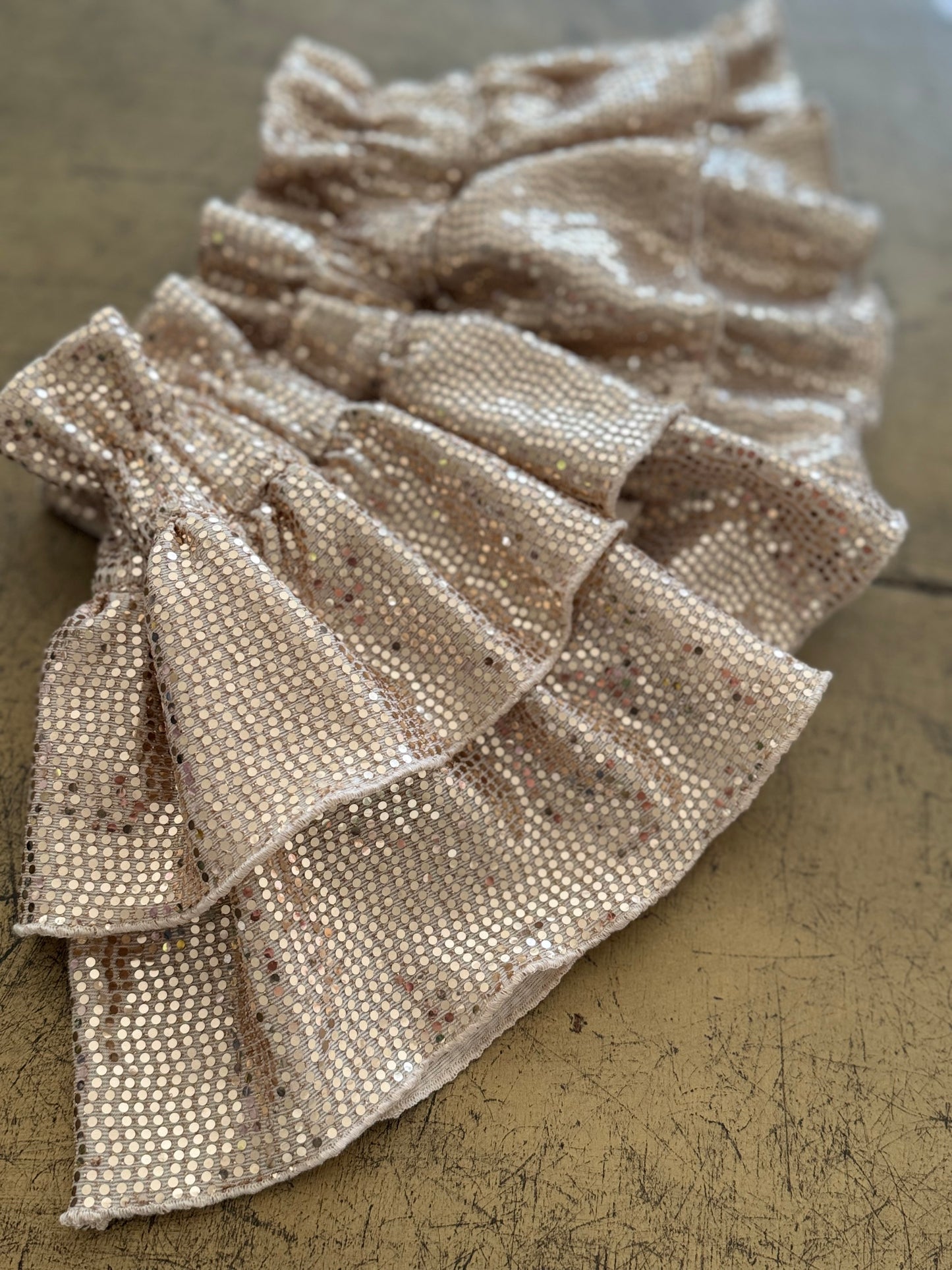 Gold sparkling bloomer- by order