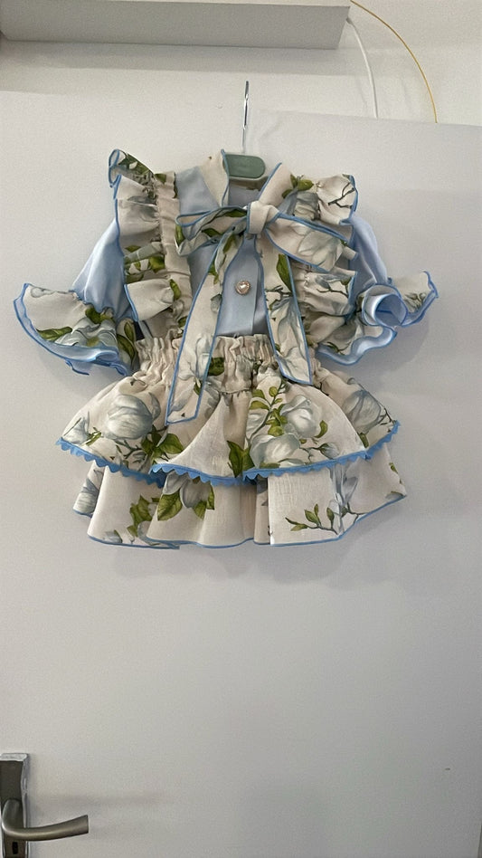 Blue BLOSSOM bailarina set