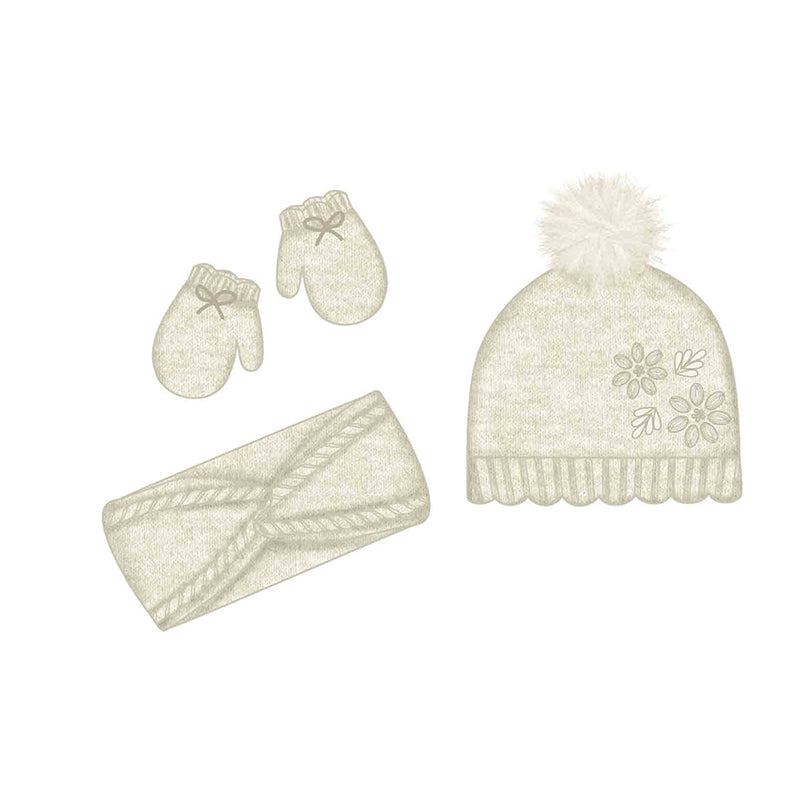 Sand Hat-scarf set