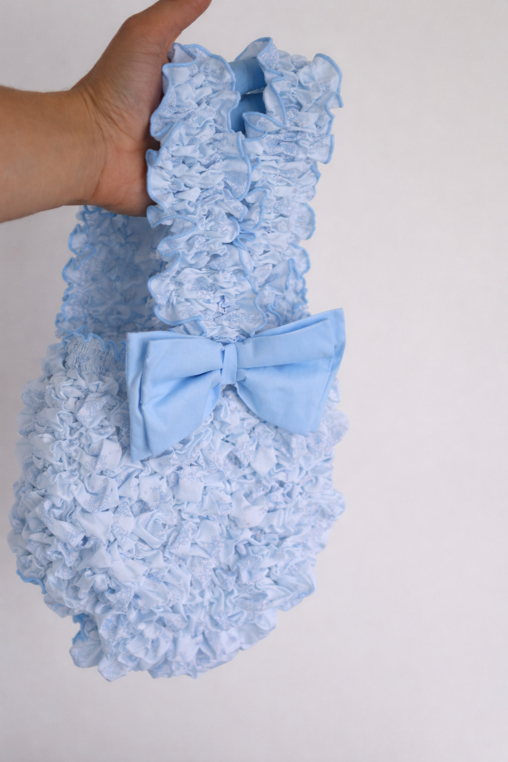 Toile de jouy céleste badpak - PRE ORDER