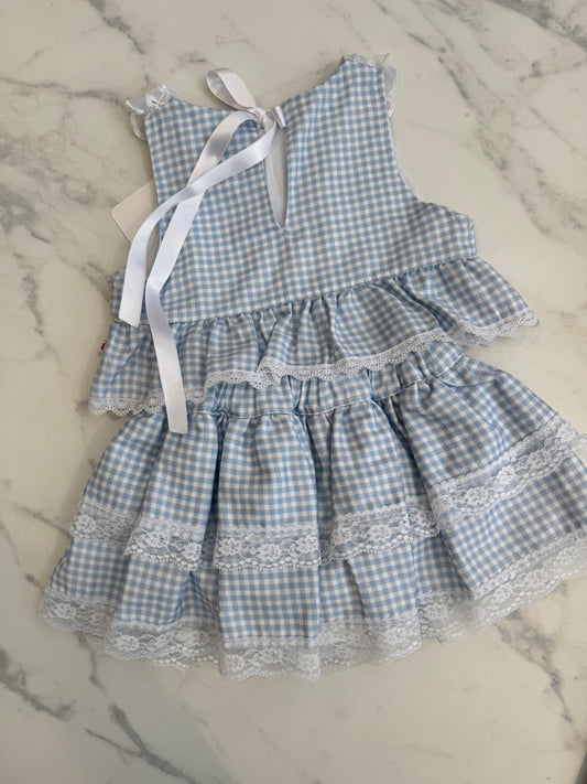 Vicky baby blue set