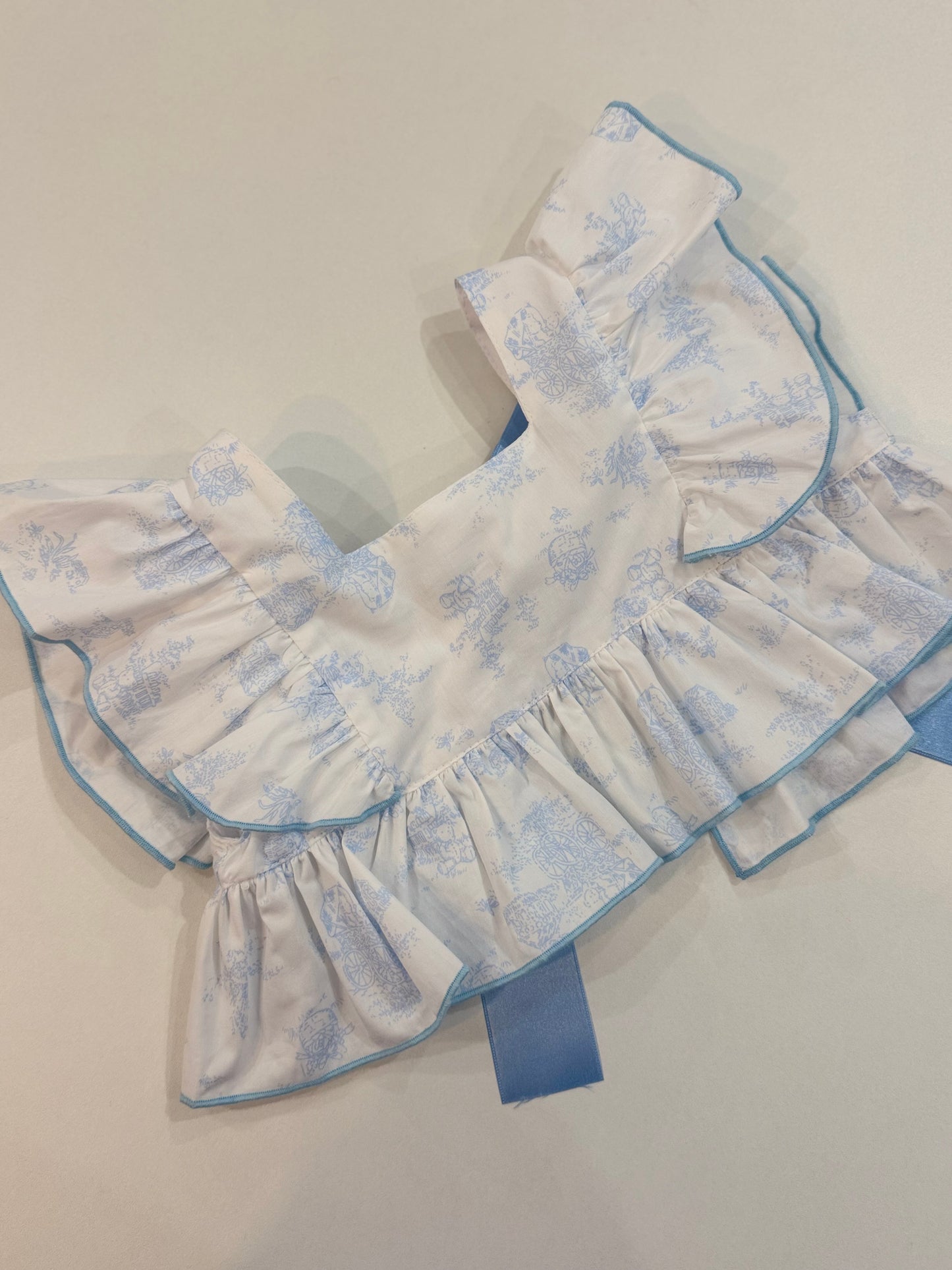 Toile de jouy crop top - PRE ORDER