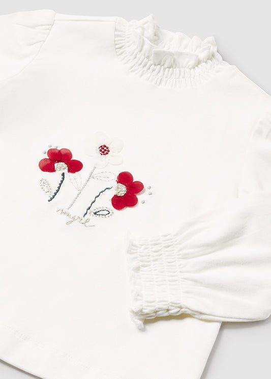 Natur-cher Mockneck sweater Mayoral