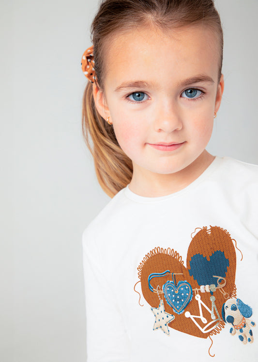 Natural-ca t-shirt mayoral