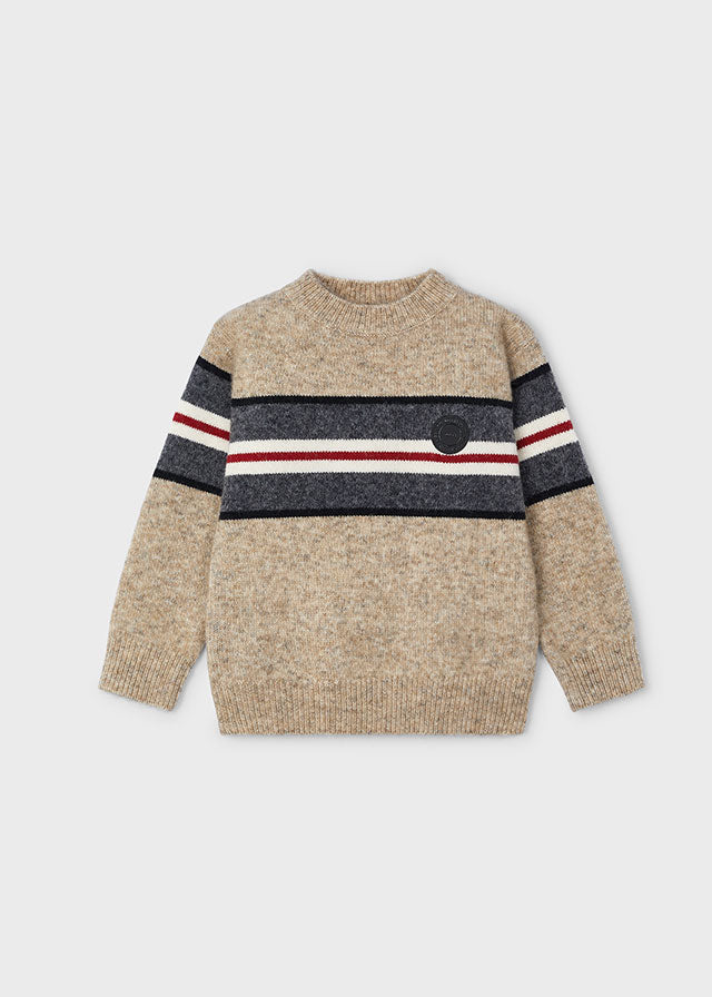 H;almond stripes sweater mayoral