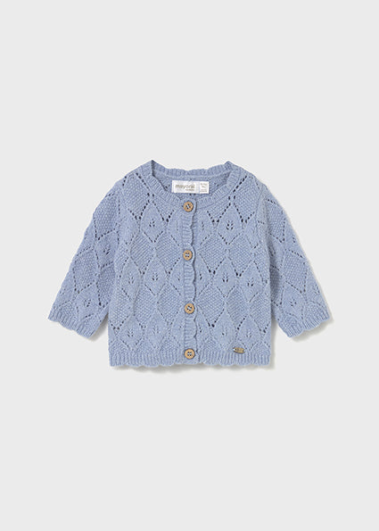 37-H. Skyblue KNIT cardigan
