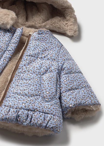 Dream blue reversible coat