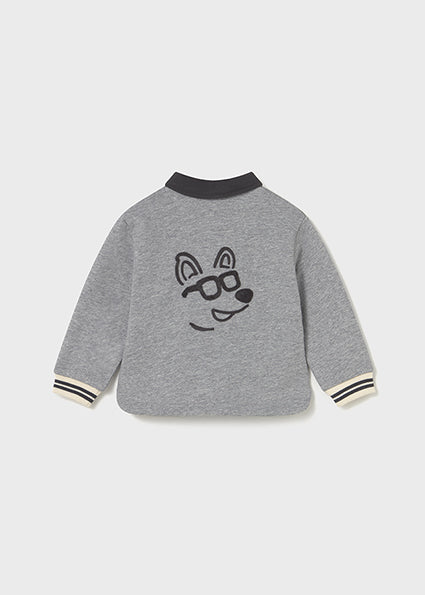 Bright Ash Embroidered pullover