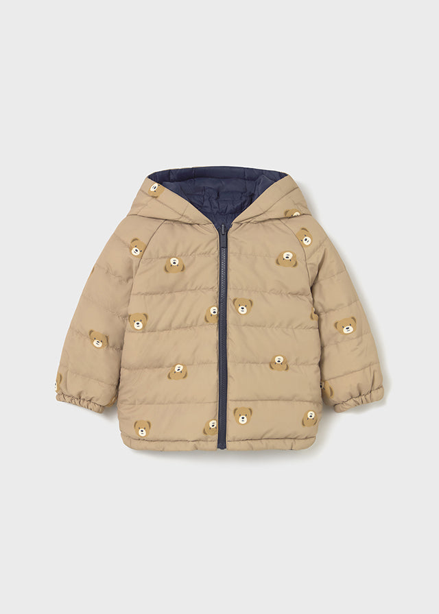 Blue Reversible soft coat