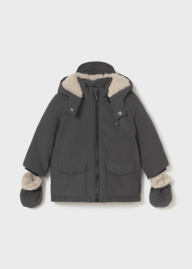 Shadow parka coat