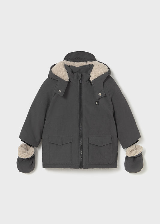 Shadow parka coat