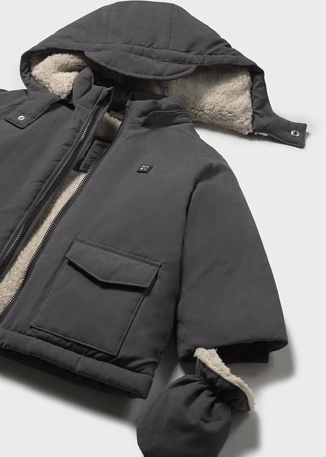 Shadow parka coat