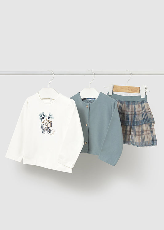 Blue bell 3 piece skirt set