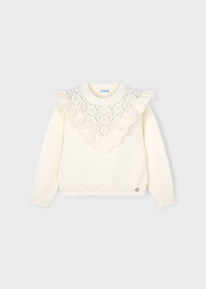Macchiato Open knit sweater