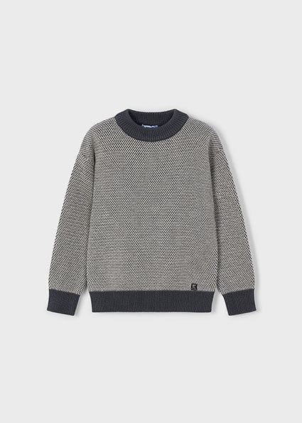 90-Blackboard Textured sweater