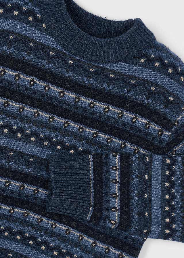Steel Jacquard jumper