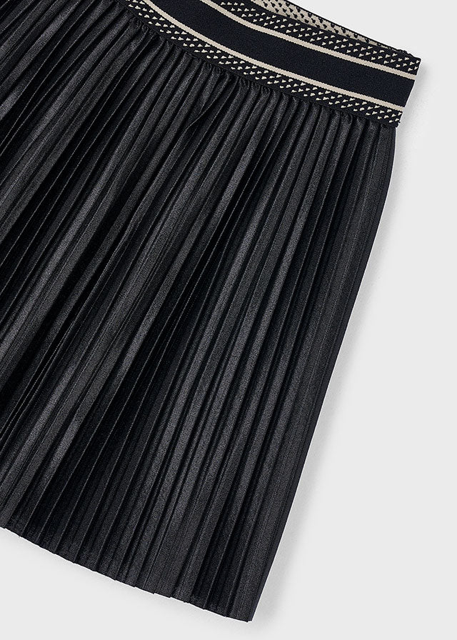 Black Pleated skirt